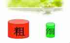 比较粗细教案7篇