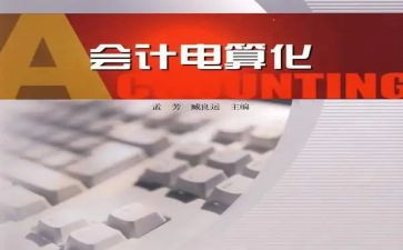 电算化会计心得模板5篇