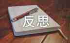 自我总结和反思5篇