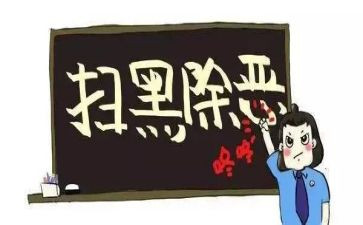 整治黑恶活动总结7篇