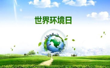65环境日活动总结7篇