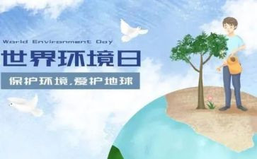 6.5环境日活动总结优秀7篇