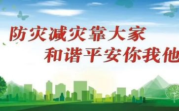 镇防灾减灾活动总结8篇