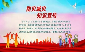 镇防灾减灾活动总结参考7篇