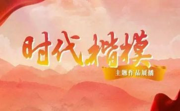 观看时代楷模心得体会7篇