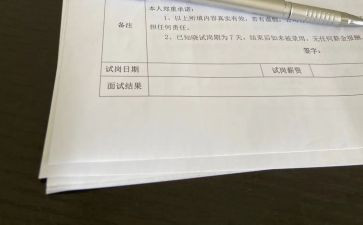 试岗期心得体会6篇
