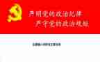 严明的政治纪律心得体会6篇