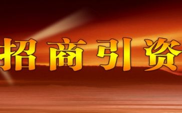 年度招商工作计划5篇